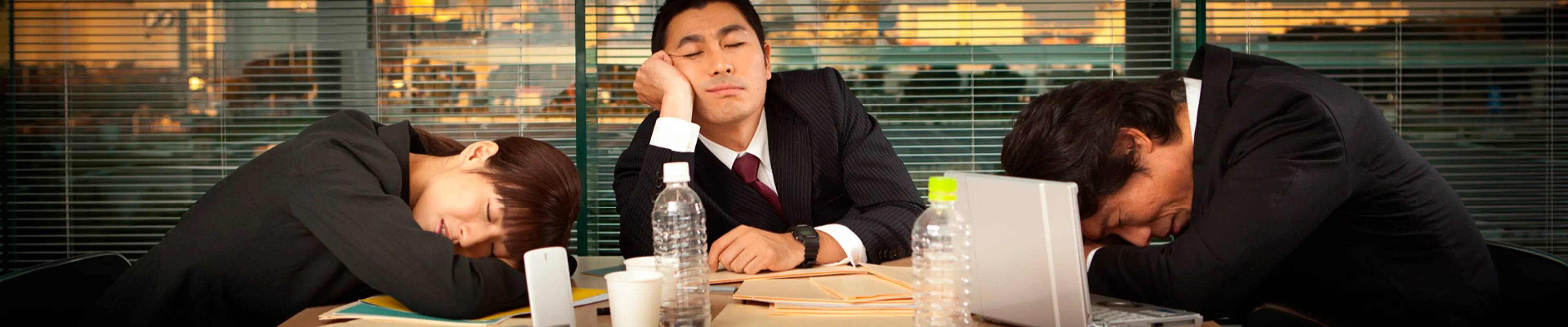 Dutje doen op kantoor, in Japan kan het